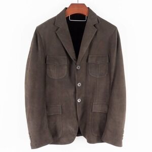 Rare Handmade Loro Piana Calfskin Mink Fur Jacket Men's 50 (Medium)